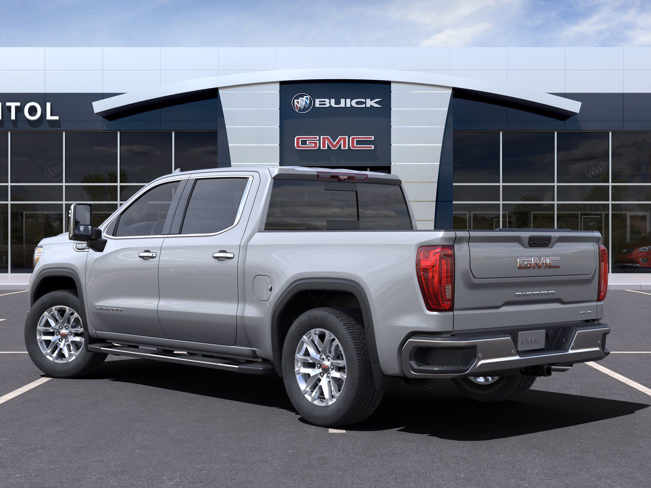 New 2021 GMC Sierra 1500 SLT 4D Crew Cab in San Jose #B11540 | Capitol ...