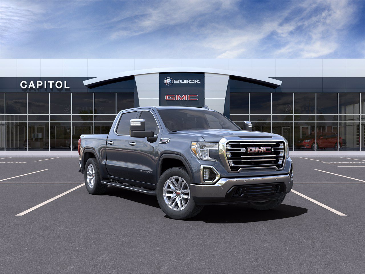 New 2021 GMC Sierra 1500 SLT 4D Crew Cab in San Jose #B11488 | Capitol ...